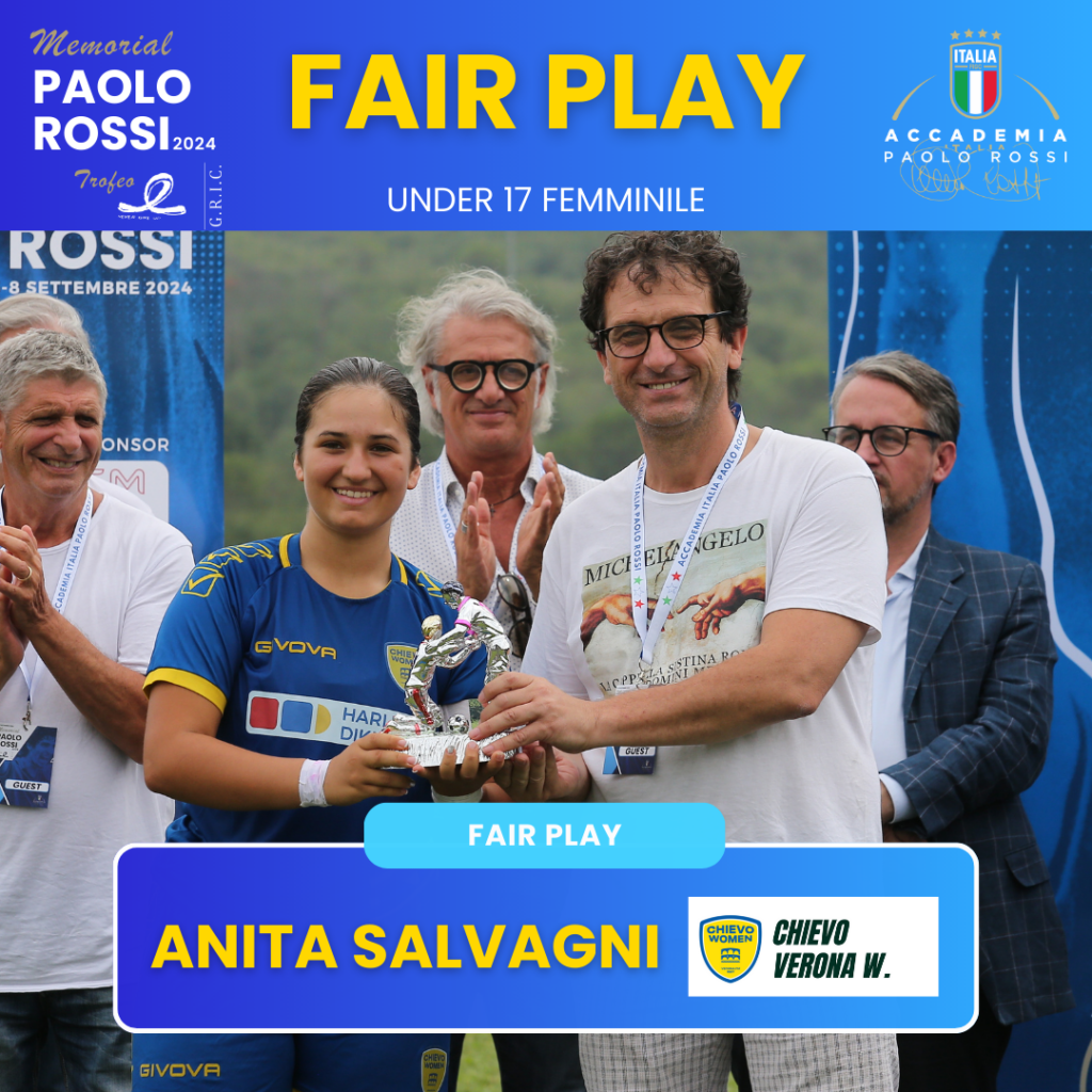 FAIR PLAY  ANITA SALVAGNI   HD Chievo Verona Women