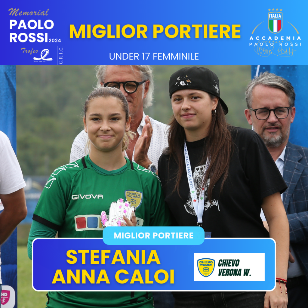 PREMIO ABOCA  MIGLIOR PORTIERE  STEFANIA ANNA CALOI    HD Chievo Verona Women